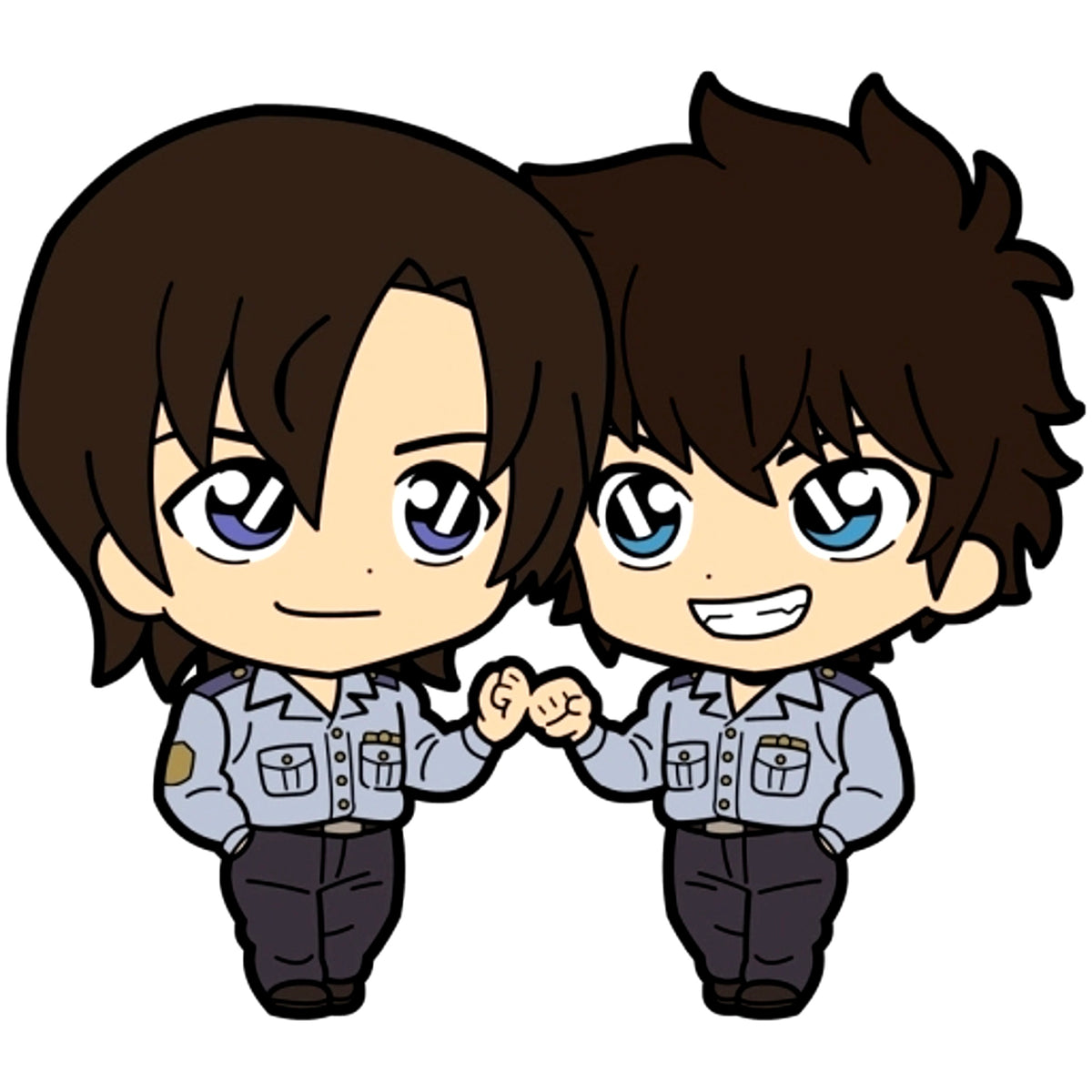 Kenji Hagiwara and Jinpei Matsuda Detective Conan Chokokawa Twin Acrylic Strap [USED]