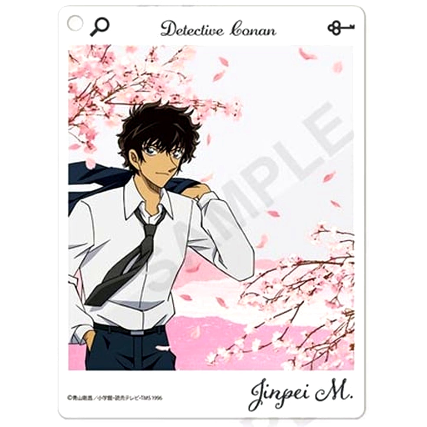 Jinpei Matsuda Detective Conan Frame Acrylic Keychain SAKURA Ver. [USED]