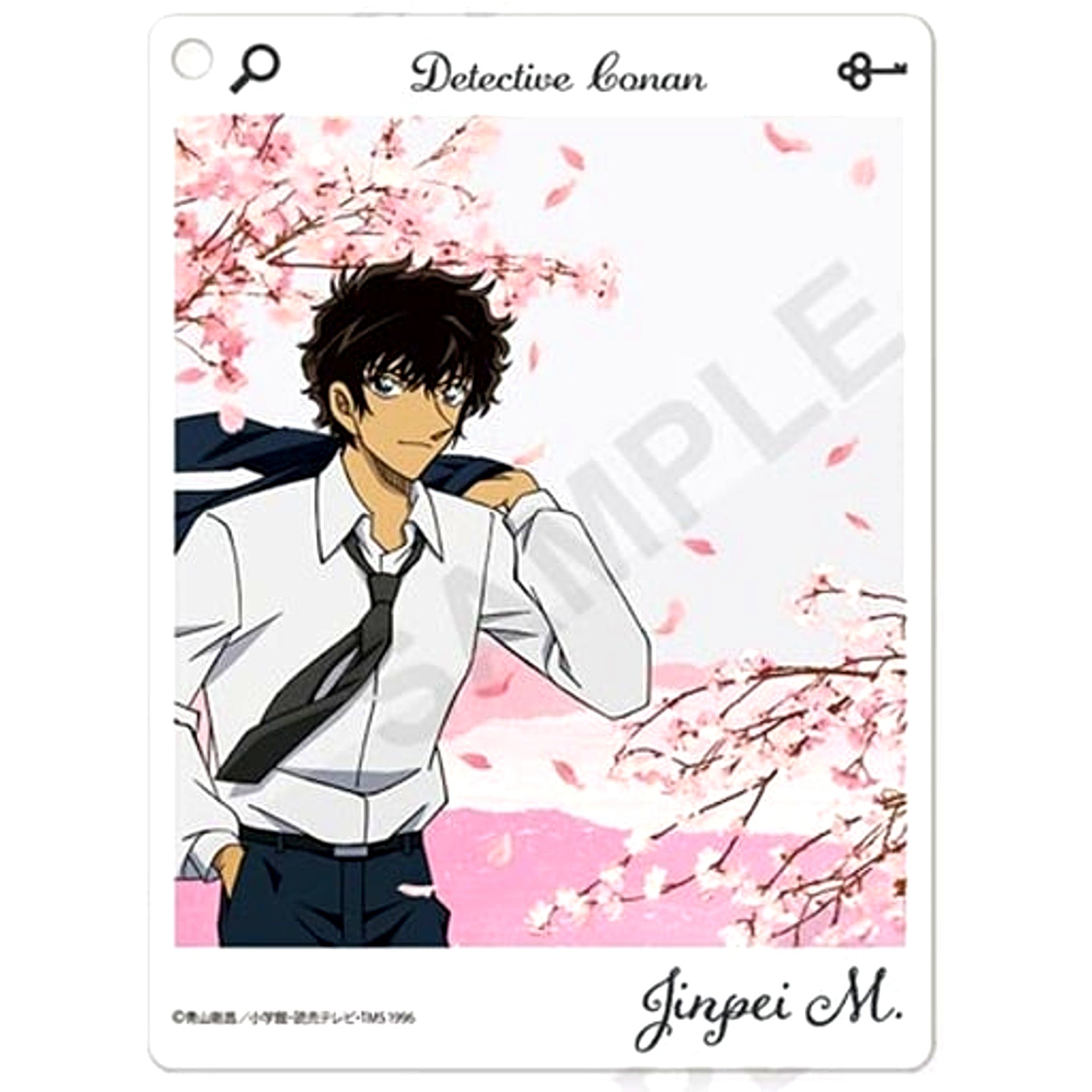 Jinpei Matsuda Detective Conan Frame Acrylic Keychain SAKURA Ver. [USED]