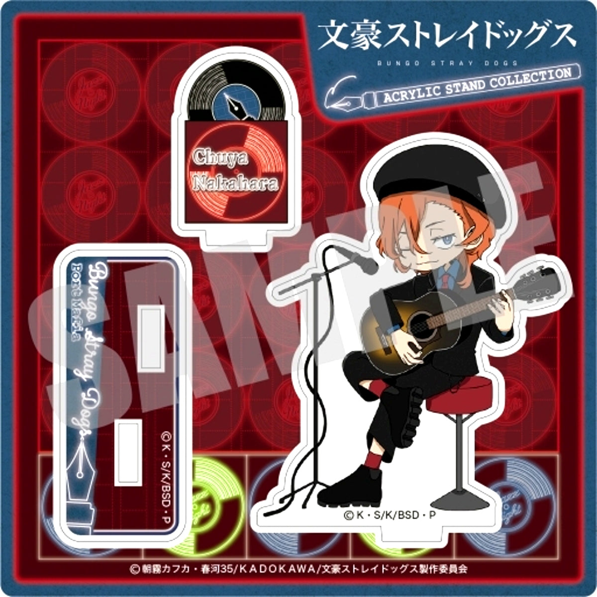 Chuya Nakahara Jazz Night Ver. Acrylic Stand Bungo Stray Dogs [USED]