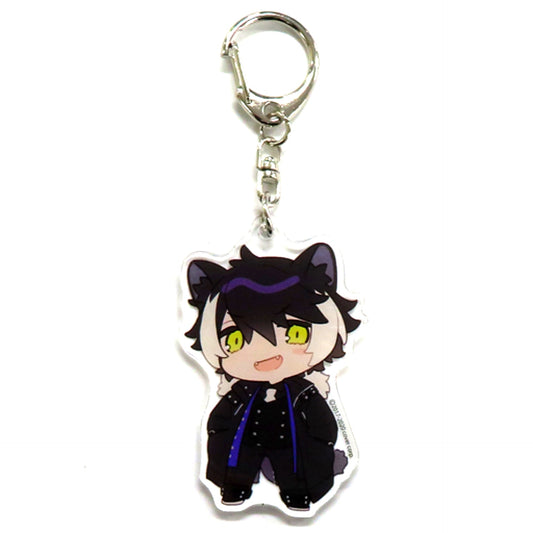 Kageyama Shien Holostars Yuuhi Drawn Acrylic Keychain 1st Anniv [USED]