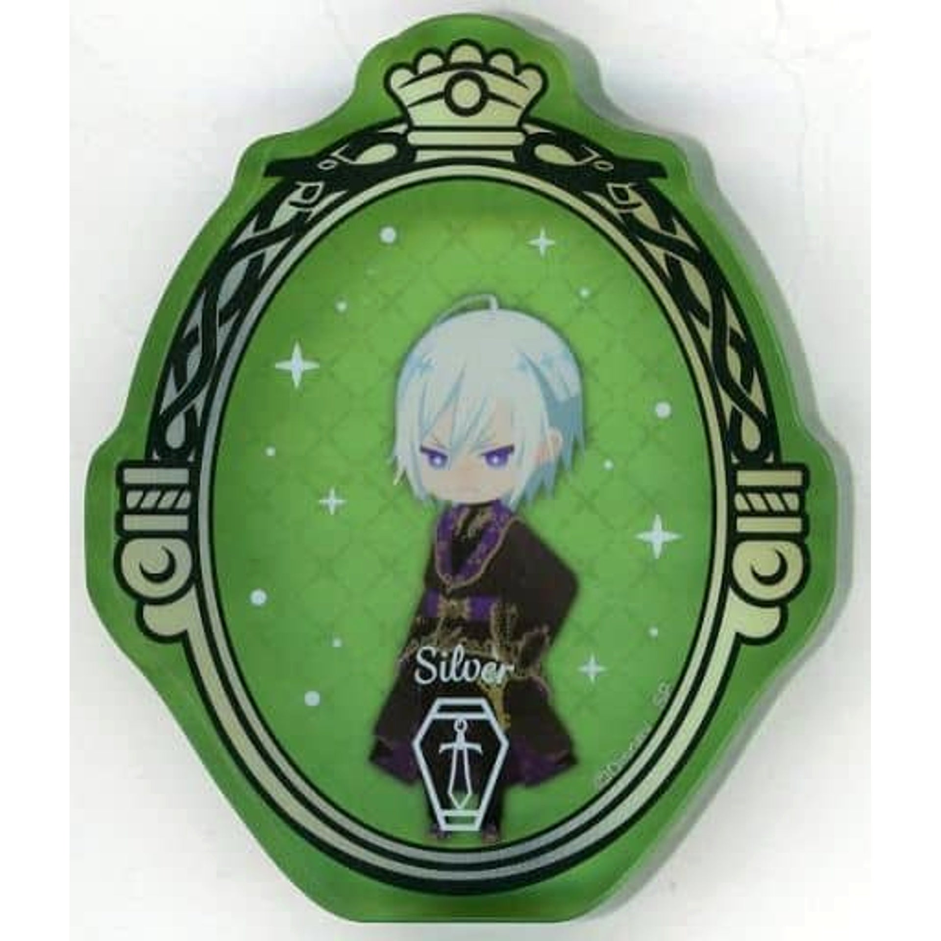Twisted-Wonderland Silver Korotto Acrylic Figure Collection Ceremonial Robes vol. 2 Acrylic Stands [USED]