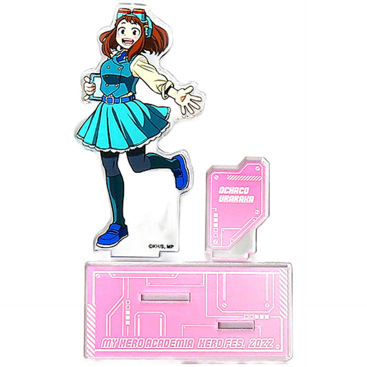 Ochaco Uraraka My Hero Academia Acrylic Stand Ultra Event Hero Fes. 2022 Limited [USED]
