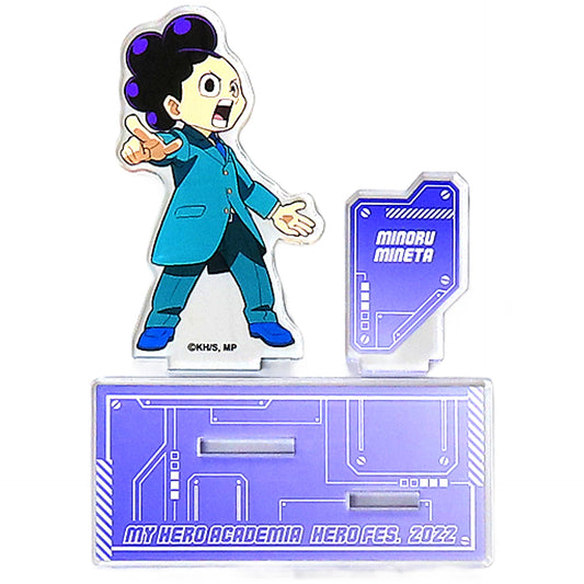 My Hero Academia Minoru Mineta Acrylic Stand Ultra Event Hero Fes. 2022 Limited Acrylic Stands [USED]