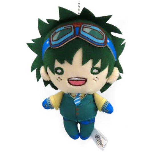 My Hero Academia Izuku Midoriya Nitotan Plush Toy with Ball Chain Ultra Event Hero Fes. Hero Fes 2022 Limited Keychains [USED]