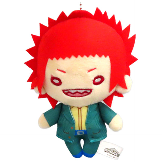 My Hero Academia Eijirou Kirishima Nitotan Plush Toy with Ball Chain Ultra Event Hero Fes. Hero Fes 2022 Limited Keychains [USED]