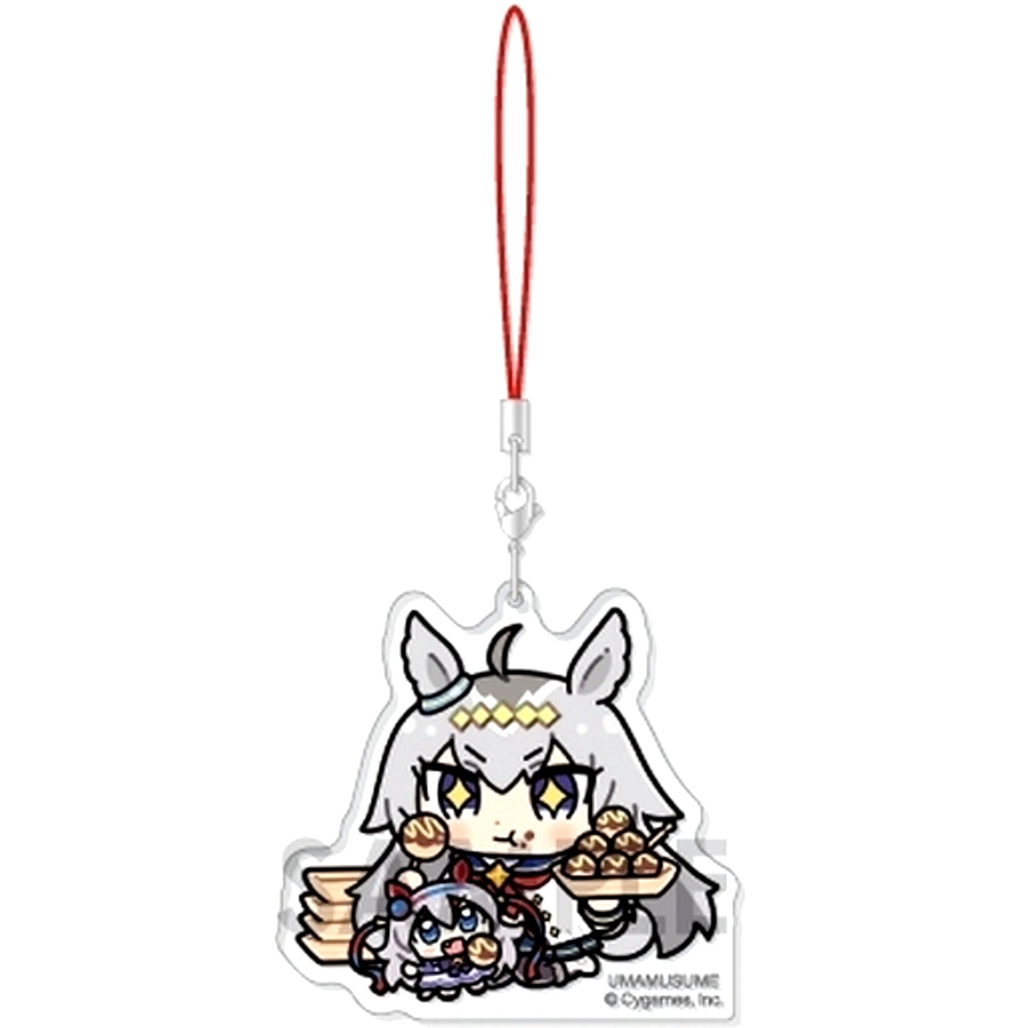 Oguri Cap Tamamo Cross Uma Musume Pretty Derby Acrylic Strap With Plush Vol.1 [USED]