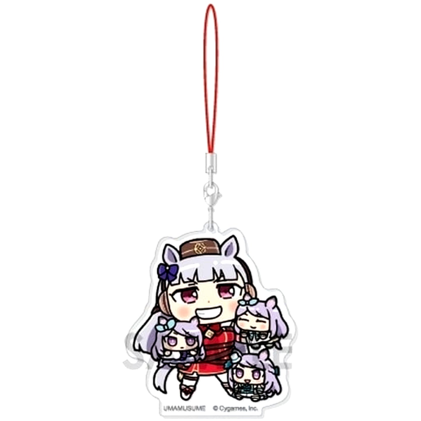 Gold Ship & Mejiro McQueen 2 Uma Musume Pretty Derby Acrylic Strap Plush and Together Vol. 1 [USED]