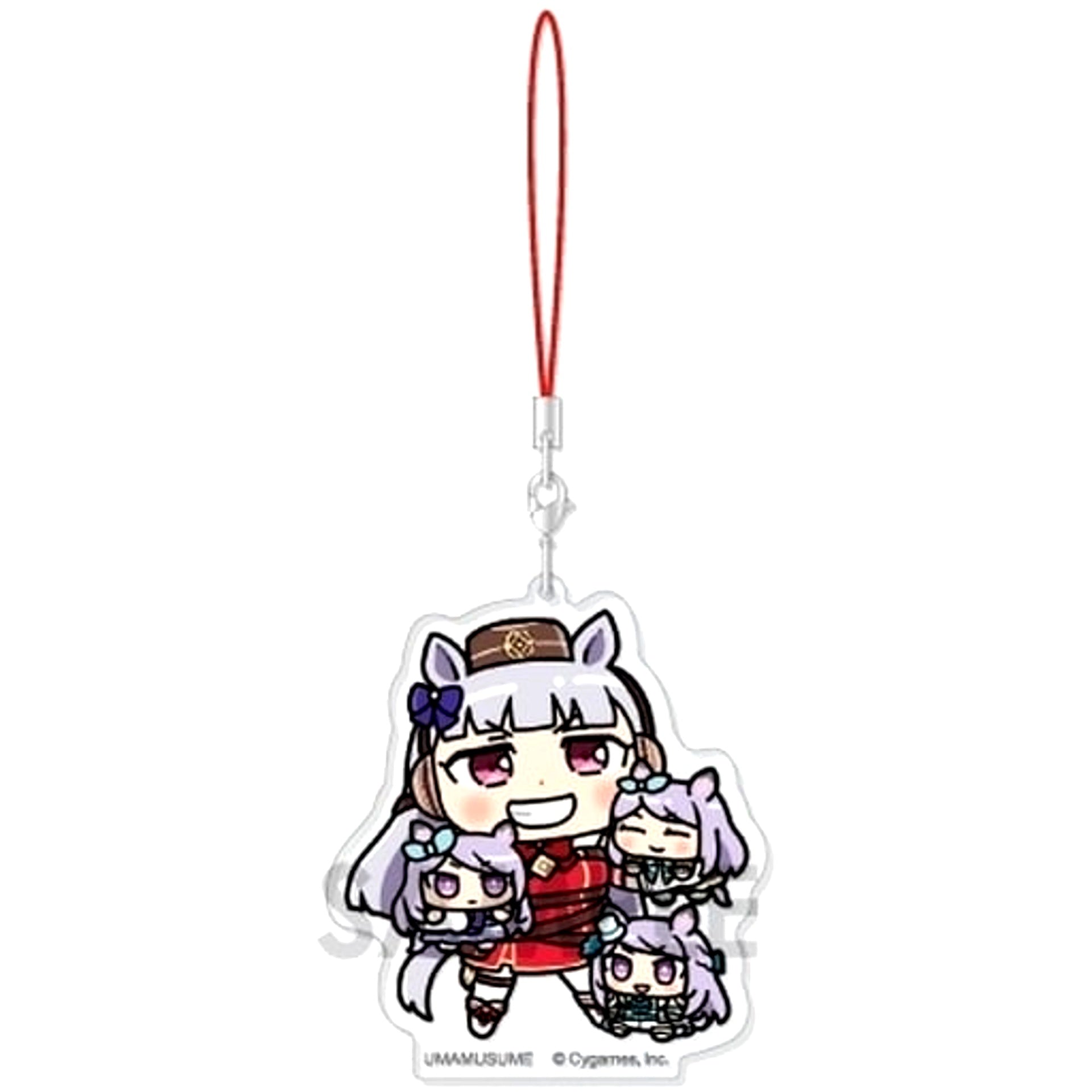 Gold Ship & Mejiro McQueen 2 Uma Musume Pretty Derby Acrylic Strap Plush and Together Vol. 1 [USED]