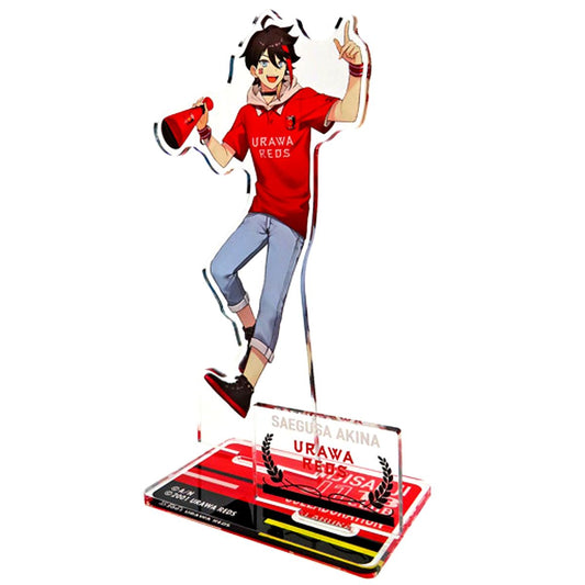 Saegusa Akina Urawa Reds Acrylic Stand Virtual YouTuber Nijisanji Rakuten Collection 2022 J1 18 Clubs Pattern A B-2 Prize [USED]