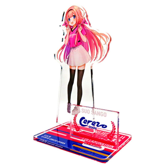 Suo Sango Cerezo Osaka Acrylic Stand Virtual YouTuber Nijisanji Rakuten Collection 2022 J1 18 Clubs Pattern B B-16 Prize [USED]