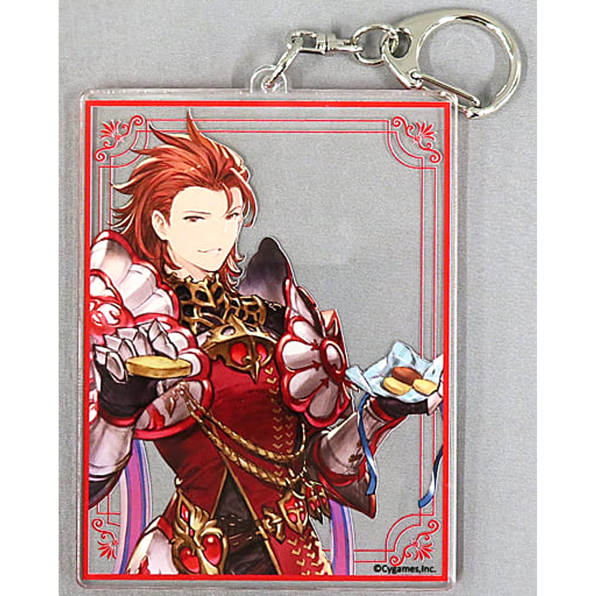 Granblue Fantasy Percival White Day Acrylic Keychain Keychains [USED]