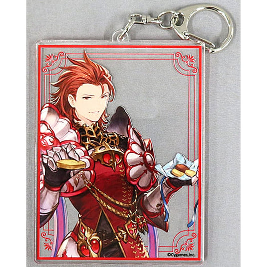 Granblue Fantasy Percival White Day Acrylic Keychain Keychains [USED]