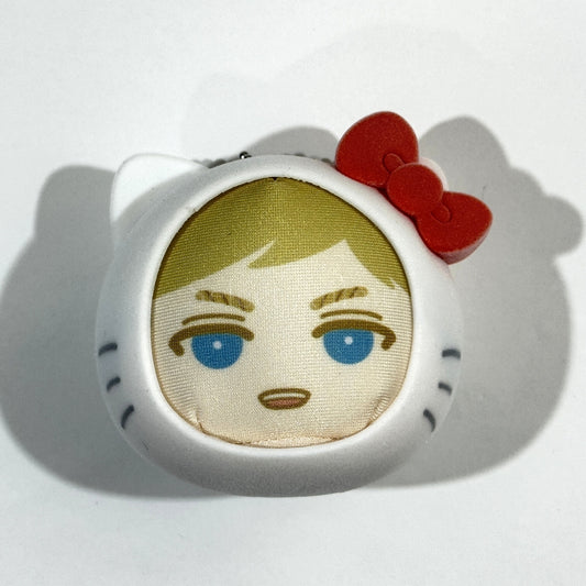 Hello Kitty Erwin Attack on Titan X Sanrio Characters Omanjuu Niginigi Mascot Attack on Titan [USED]