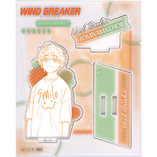 Choji Tomiyama Wind Breaker Prime Acrylic Stand [USED]