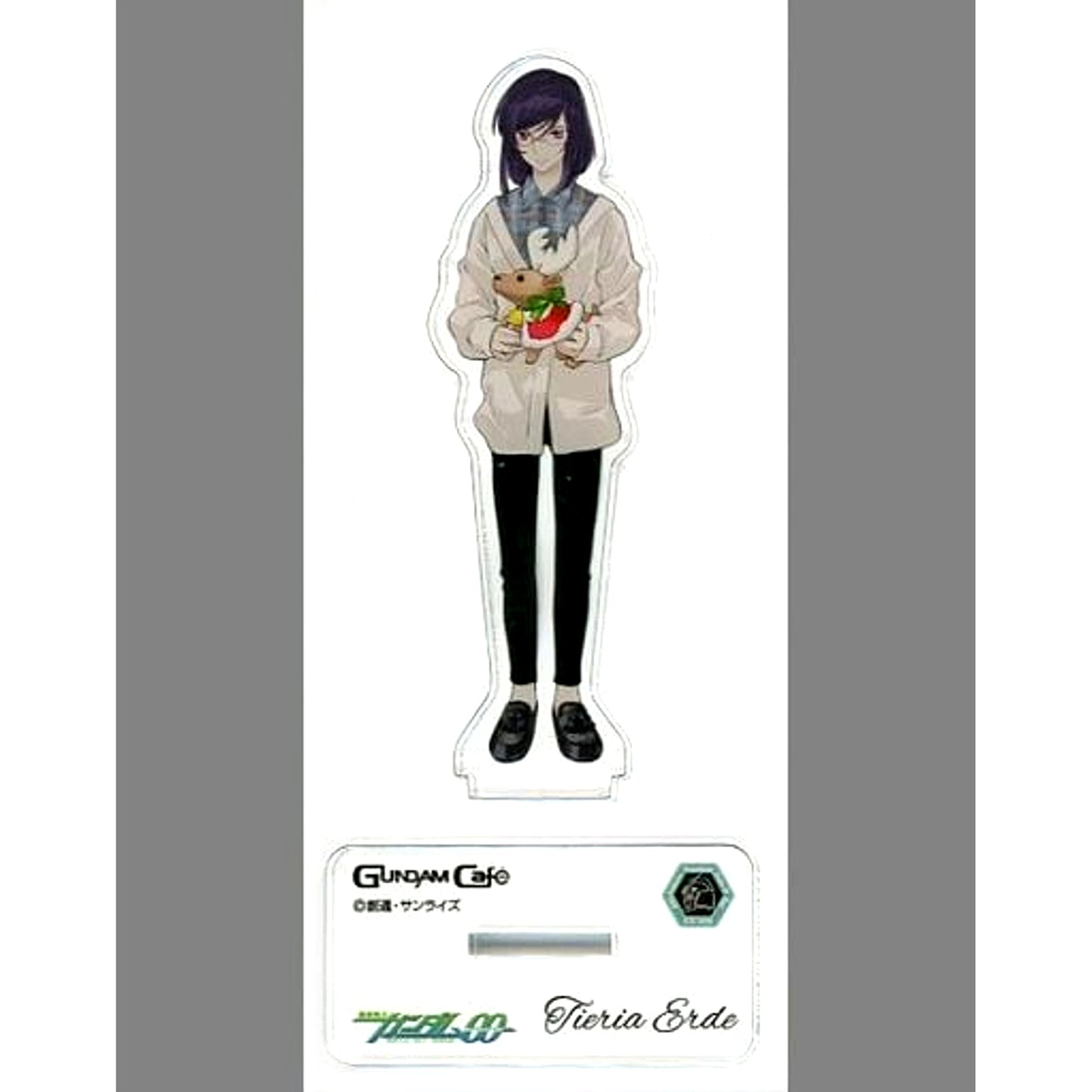 Tieria Erde Christmas Mobile Suit Gundam 00 MODEL SHEET AS Acrylic Stand [USED]