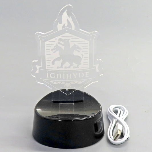 Ignihyde Dormitory LED Acrylic Stand Disney Twisted-Wonderland [USED]