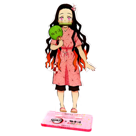 Nezuko Kamado Life-Size Acrylic Stand Demon Slayer: Kimetsu no Yaiba x Gokurakuyu RAKU SPA Tanjiro and Friends' Gokuraku Holiday Returns! [USED]