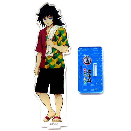 Giyu Tomioka Life-size Acrylic Stand Demon Slayer: Kimetsu no Yaiba x Gokurakuyu RAKU SPA Tanjiro and Friends' Relaxing Holiday Returns! [USED]