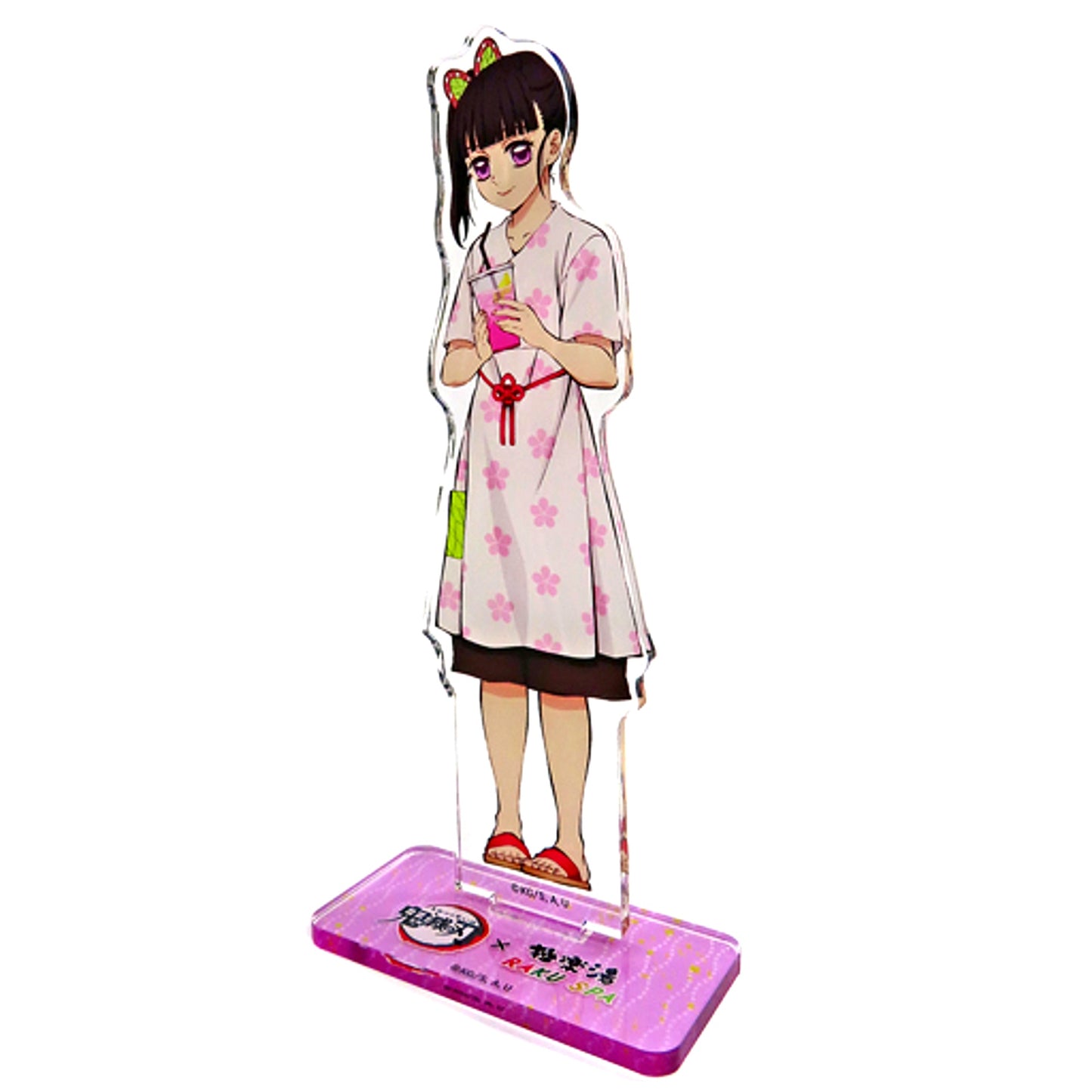 Kanao Tsuyuri Demon Slayer Life-Size Acrylic Stand Gokurakuyu RAKU SPA Tanjiro and Friends' Gokuraku Holiday Returns! [USED]