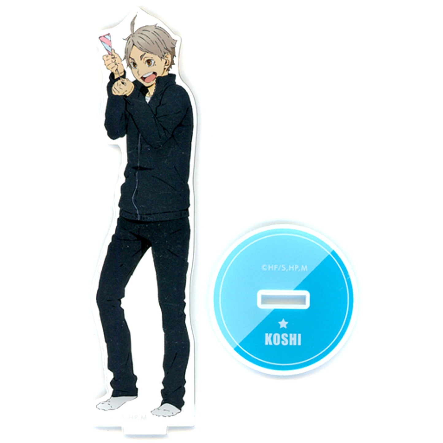 Koshi Sugawara Haikyu!! TO THE TOP Acrylic Stand Karasuno Birthday Party in Tokyu Hands To Beautiful Kiyoko [USED]
