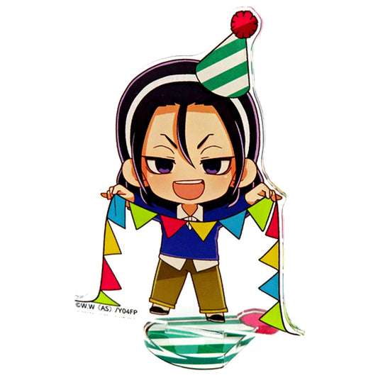 Jinpachi Todo Yowamushi Pedal Acrylic Stand Party Mini Character Princess Cafe [USED]