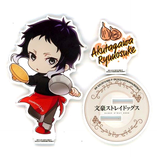 Ryunosuke Akutagawa Bungo Stray Dogs x AniCook cookpadLive Acrylic Stand [USED]