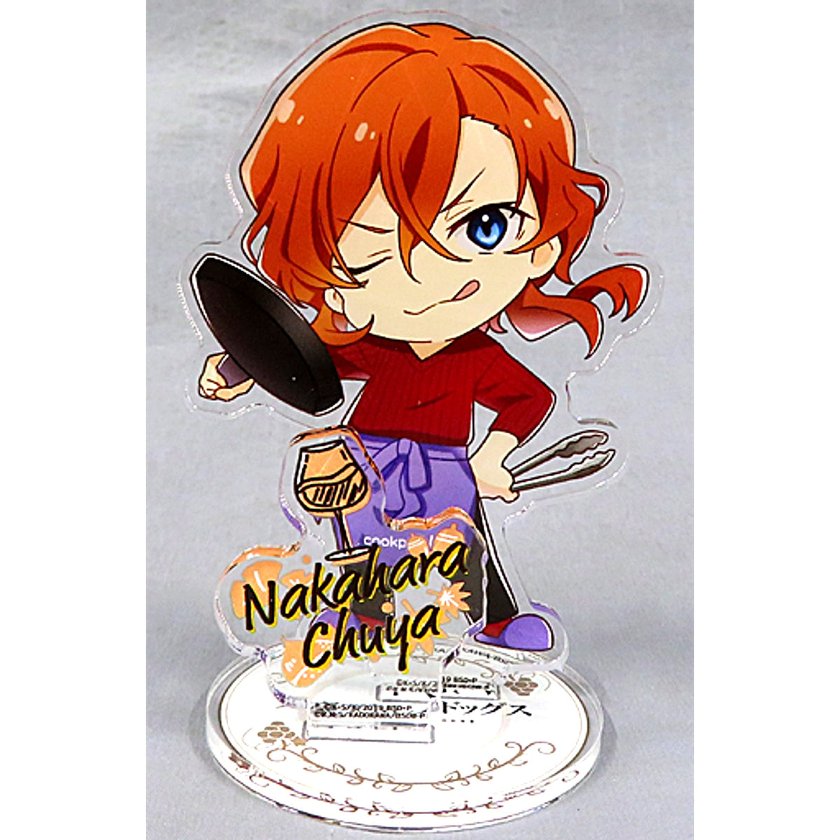 Chuya Nakahara Bungo Stray Dogs x AniCook in cookpadLive cafe Bungo Stray Dogs Festival Acrylic Stand [USED]