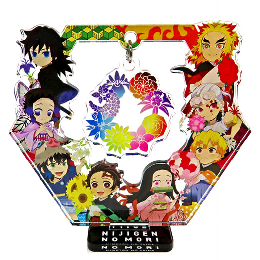 All Characters 2nd Swaying Acrylic Stand Nijigen no Mori x Demon Slayer: Kimetsu no Yaiba [USED]