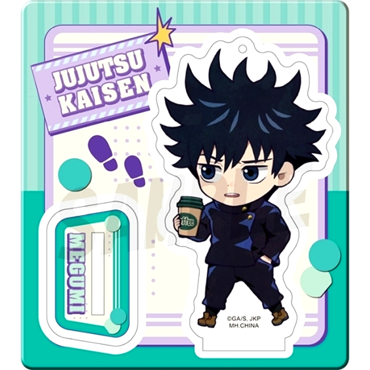 Megumi Fushiguro Jujutsu Kaisen Tokotoko Acrylic Stand Vol. 2 Outing Edition [USED]