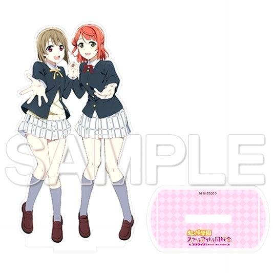Ayumu Uehara & Kasumi Nakasu Acrylic Figure Love Live! Nijigasaki High School Idol Club [USED]