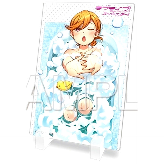 Kanon Shibuya Liella! Mini Acrylic Plate 4 Love Live! Superstar!! [USED]
