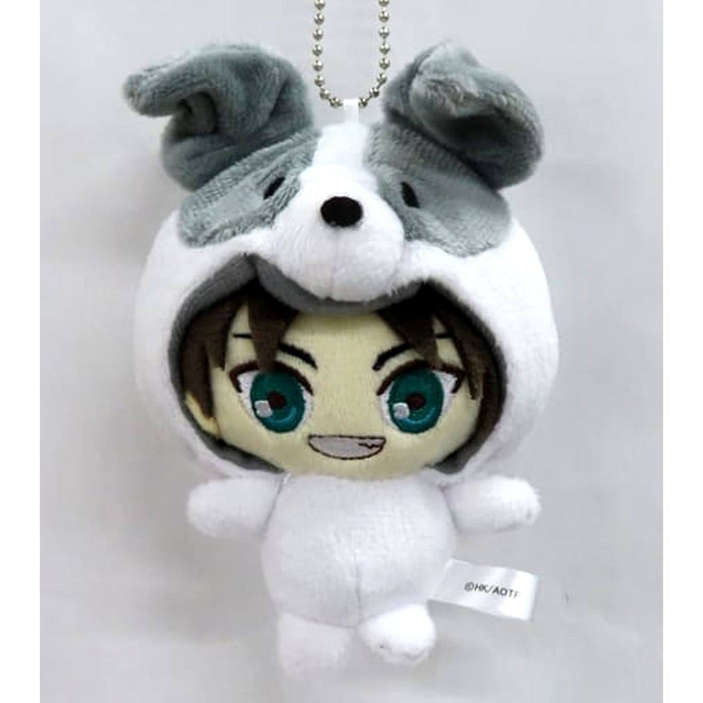 Attack on Titan Ellen Yeager Birthday Ver. Animarukko Plush Mascot Keychains [USED]