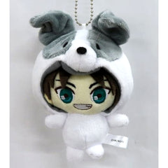 Attack on Titan Ellen Yeager Birthday Ver. Animarukko Plush Mascot Keychains [USED]