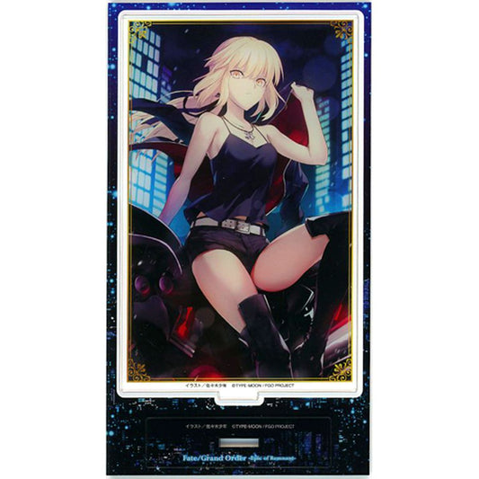 Saber, Altria Pendragon Fate/Grand Order: Epic of Remnant Alter Shinjuku Ver. Big Acrylic Stand Only from Comics Vol. 3 Animate Exclusive Set Bundled Bonus [USED]