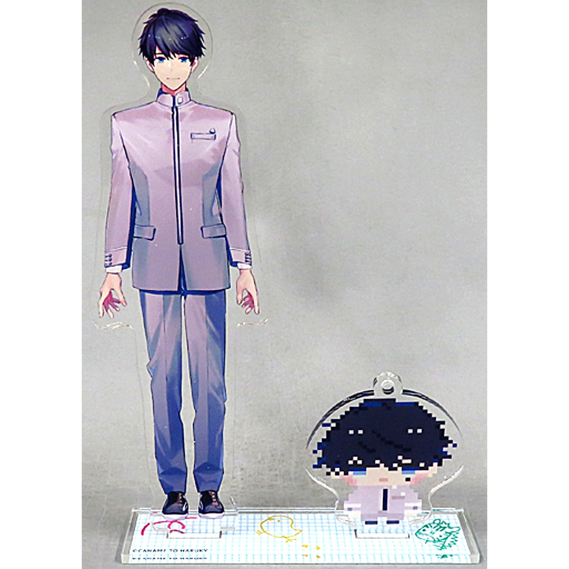 Kaname School Uniform Acrylic Stand Virtual YouTuber Kaname to Haruky [USED]