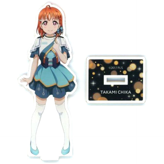 Chika Takami Aqours Acrylic Figure Cyber Security Ver. Love Live! Sunshine!! [USED]