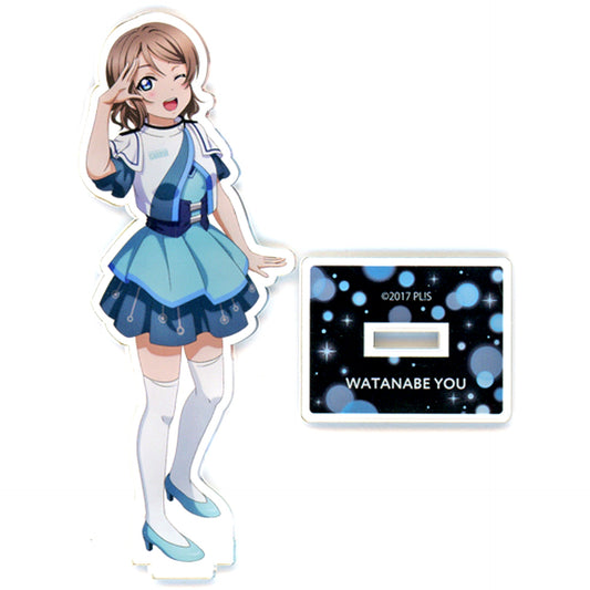 You Watanabe Aqours Cyber Security Ver. Acrylic Figure Love Live! Sunshine!! [USED]