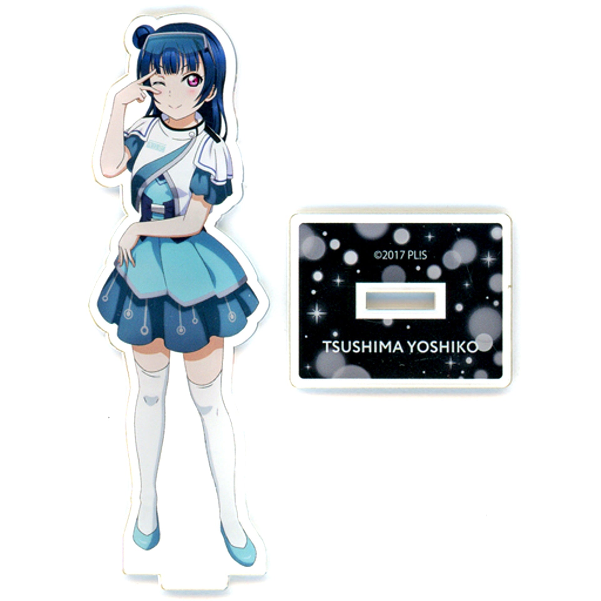 Yoshiko Tsushima Aqours Cyber Security Ver. Acrylic Figure Love Live! Sunshine!! [USED]
