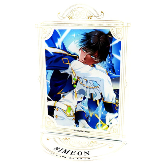 Simeon Obey Me! x Kyara Dori!! Life Size Acrylic Stand [USED]