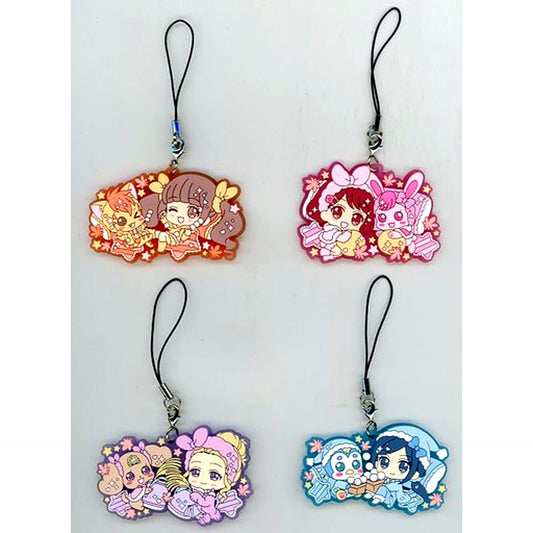Set of 4 Healin' Good Precure Moon Viewing Pajama Party Rubber Strap Pretty Store Limited [USED]