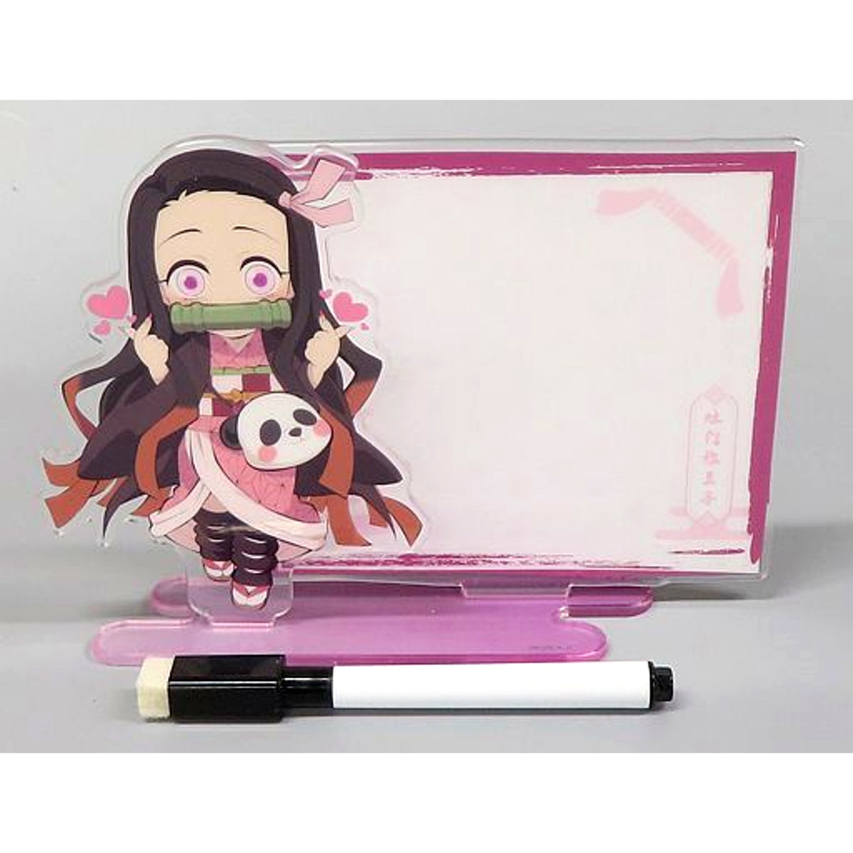 Nezuko Kamado Demon Slayer: Kimetsu no Yaiba Mini Character Acrylic Message Board Acrylic Stand China Limited [USED]