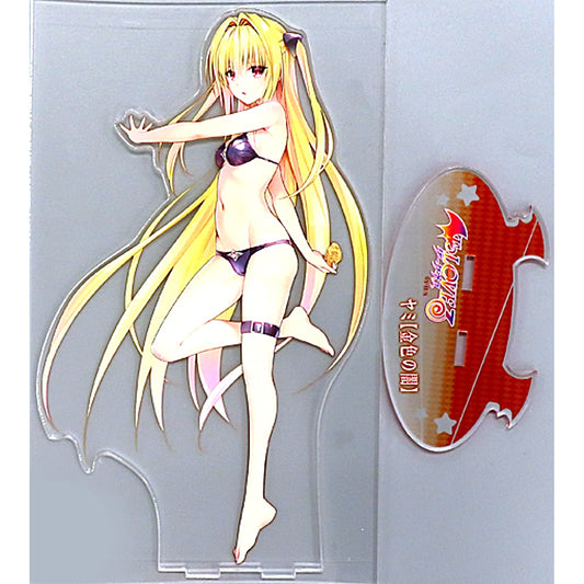 Golden Darkness To LOVE-Ru Acrylic Mega Figure 15th Anniversary Original Art Exhibition [USED]