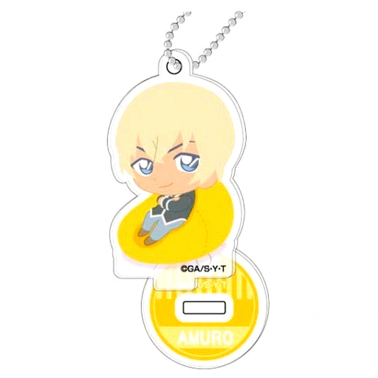 Toru Amuro Detective Conan Yurutto Cushion Series Stand Mini Acrylic Keychain [USED]