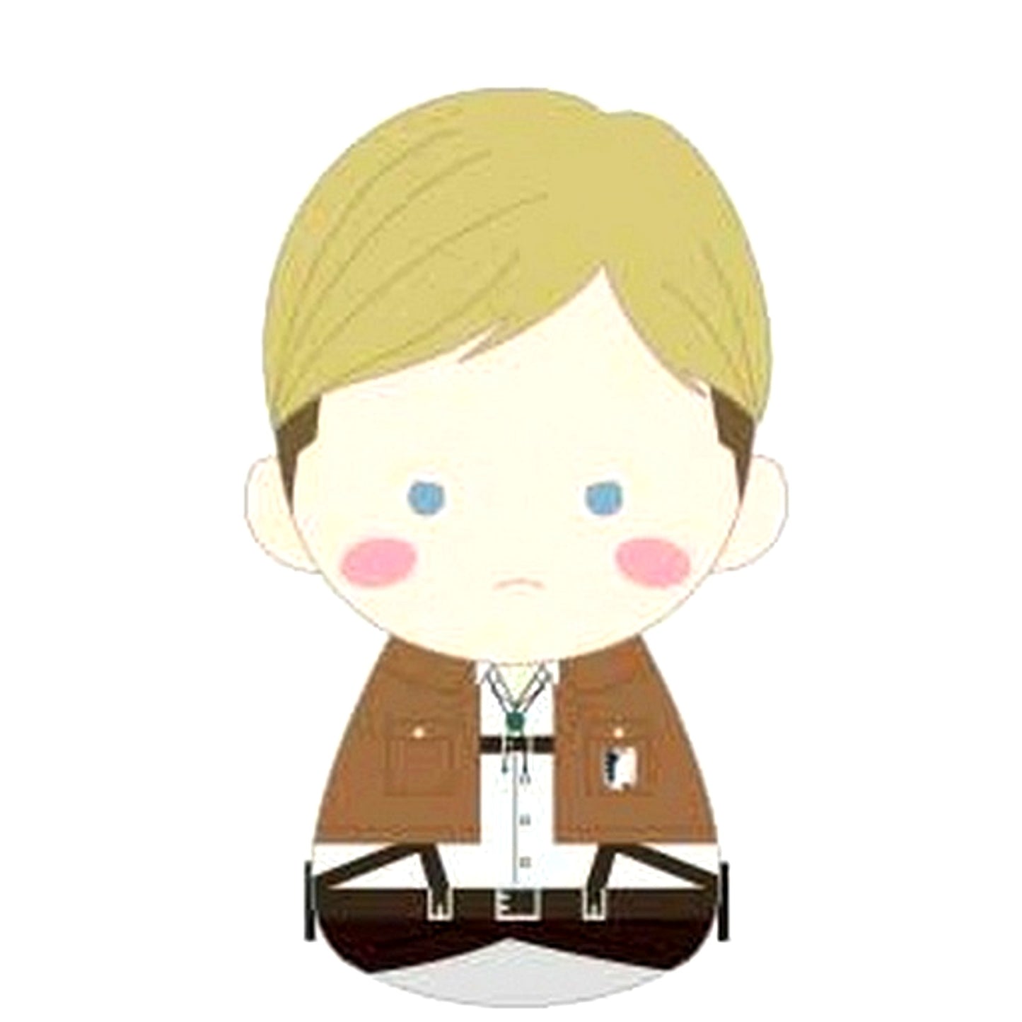 Erwin Smith Attack on Titan es Series nino FUKUBUKU COLLECTION Trading Mascot [USED]
