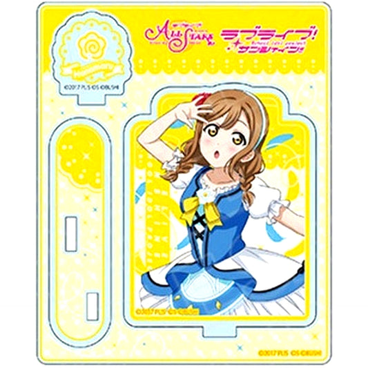 Hanamaru Kunikida WATER BLUE NEW WORLD Ver. Acrylic Stand Love Live! School Idol Festival All Stars [USED]