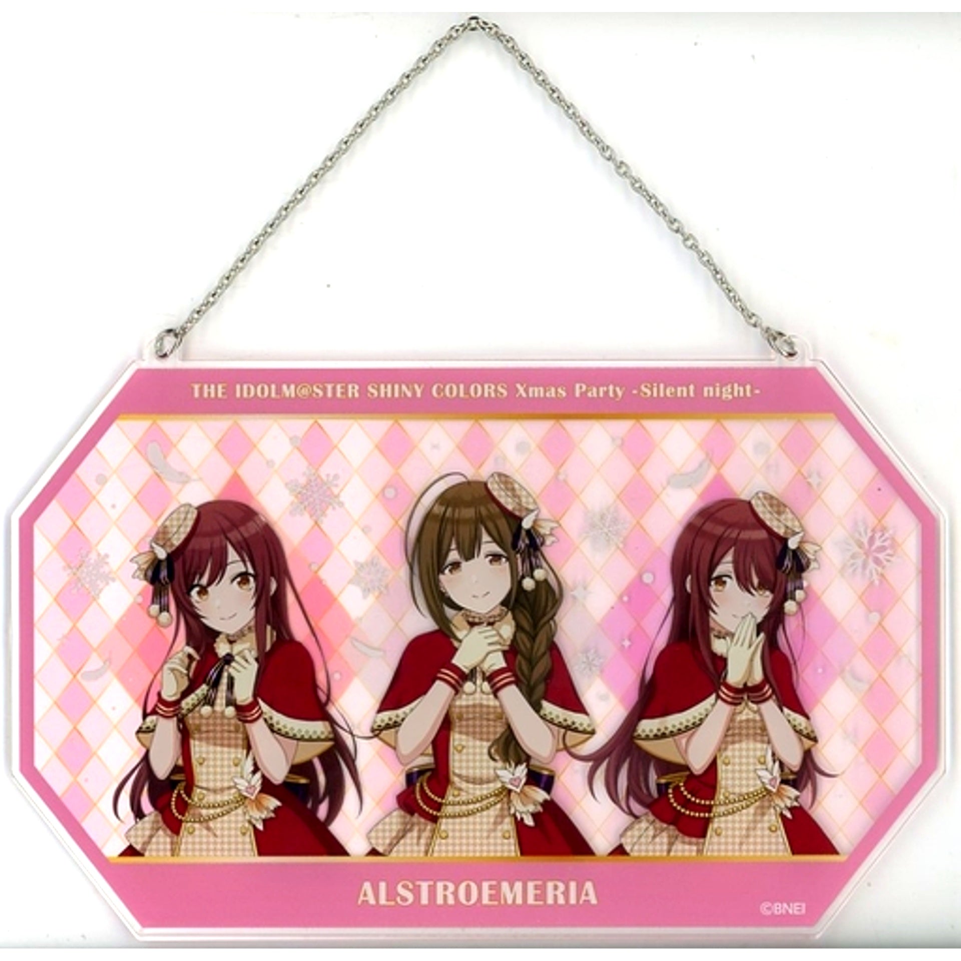 Alstroemeria Xmas Party -Silent night- Ver. The Idolmaster Shiny Colors Official Acrylic Plate [USED]