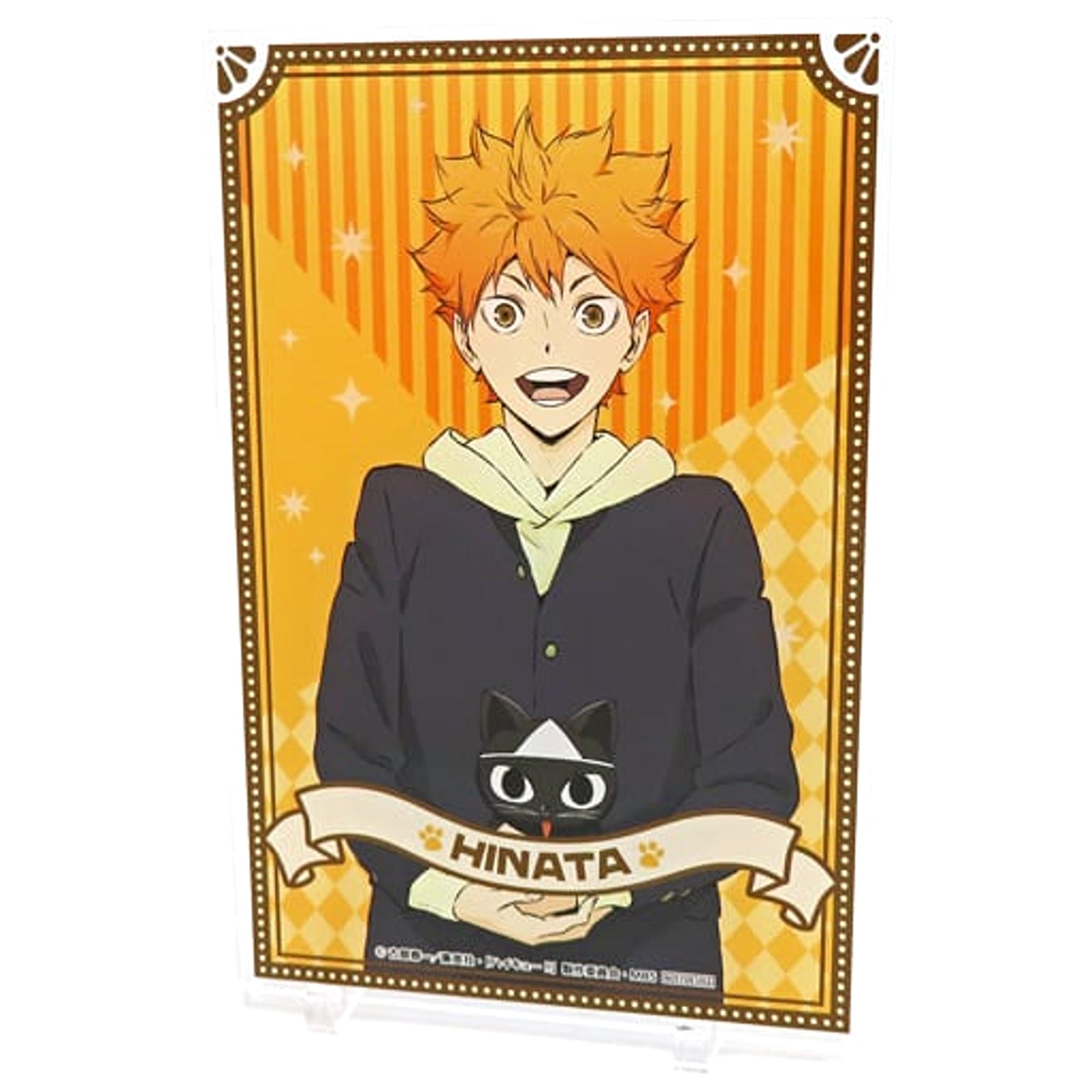 Haikyu!! Shoyo Hinata Acrylic Board Asobi Tsukuse!! in Namja Town Limited Mini Game: Deliver Dumplings to the Miya Brothers! Prize A Acrylic Item [USED]