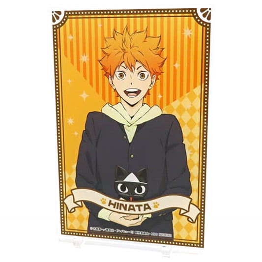 Haikyu!! Shoyo Hinata Acrylic Board Asobi Tsukuse!! in Namja Town Limited Mini Game: Deliver Dumplings to the Miya Brothers! Prize A Acrylic Item [USED]