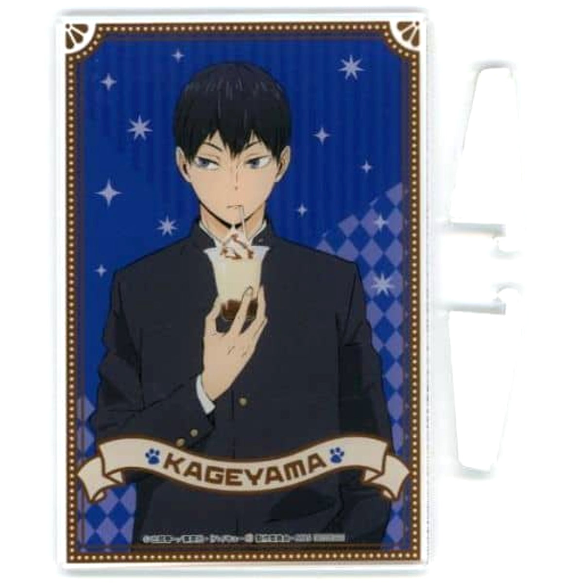 Haikyu!! Tobio Kageyama Acrylic Board Asobi Tsukuse!! in Namja Town Limited Mini Game: Deliver Dumplings to the Miya Brothers! Prize A Acrylic Item [USED]